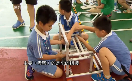 福田区举行无人智能车角逐——威尼斯电子游戏大厅铝合金线棒施展优势