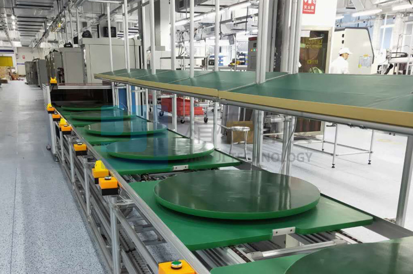 铝合金门窗流水线